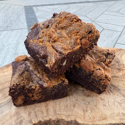 Biscoff Chocolate Brownie Party Bites