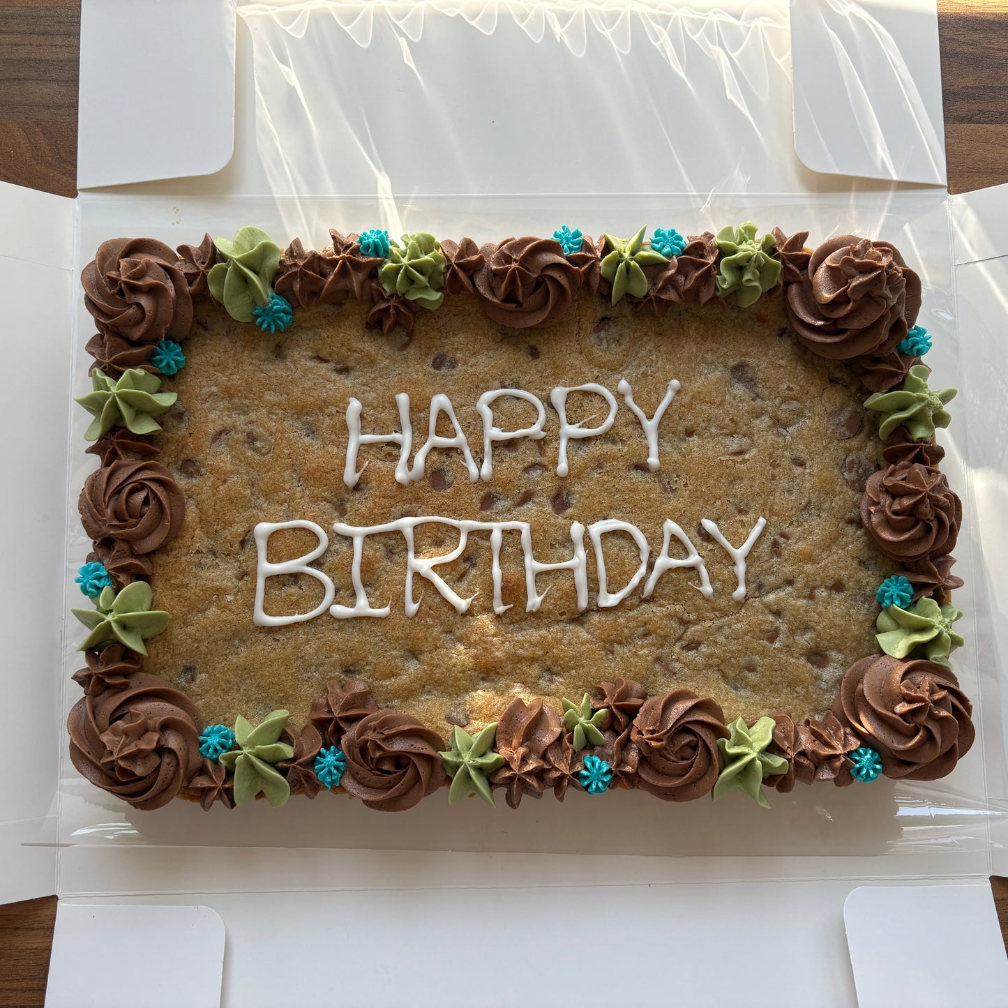 Celebration Cookie Cake - Collection Only
