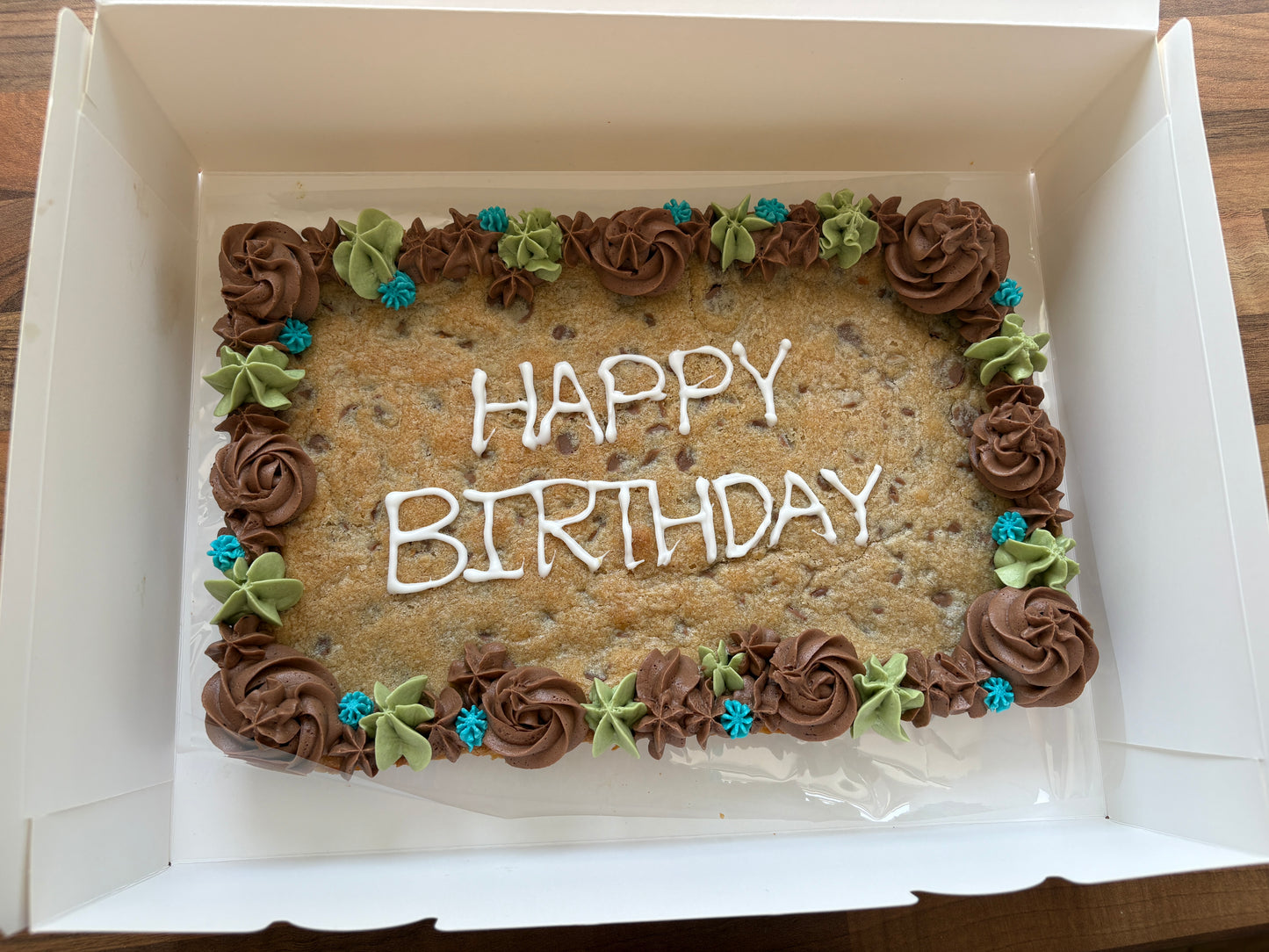 Celebration Cookie Cake - Collection Only