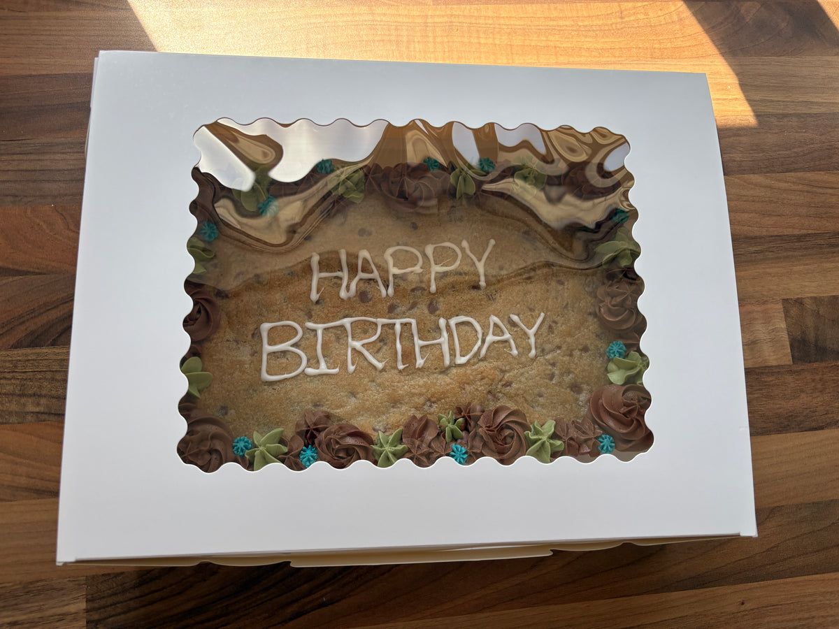 Celebration Cookie Cake - Collection Only