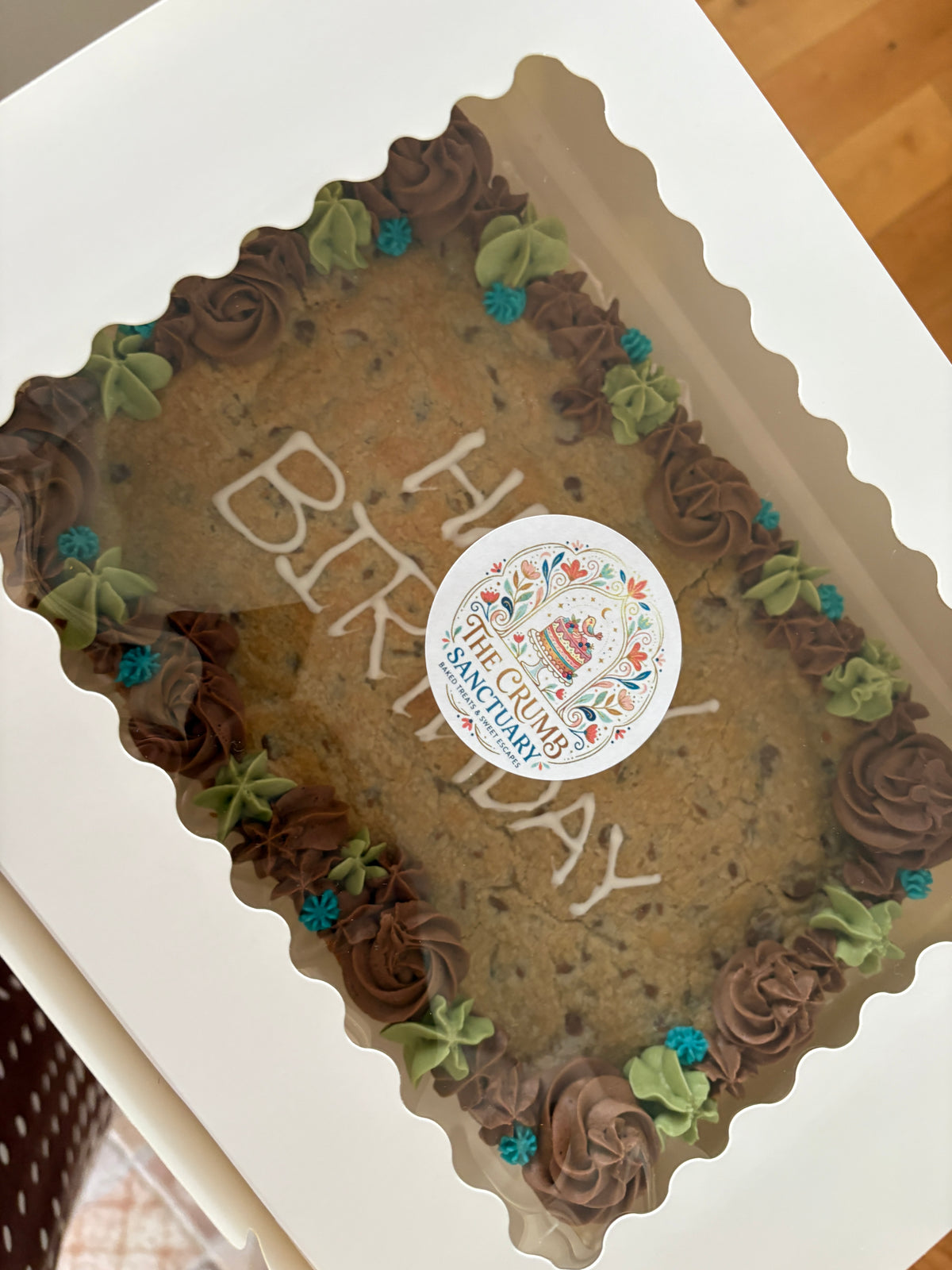 Celebration Cookie Cake - Collection Only
