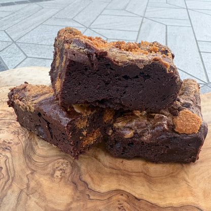 Biscoff Chocolate Brownie Party Bites